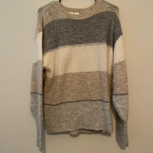 Cashmere striped sweater